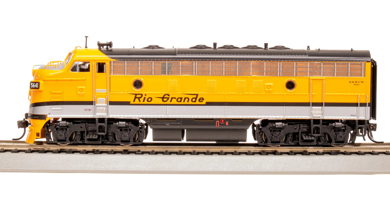 BLI 8192 HO Scale EMD F7A/B Set Rio Grande D&RGW 5641/5642 with Paragon4 DCC