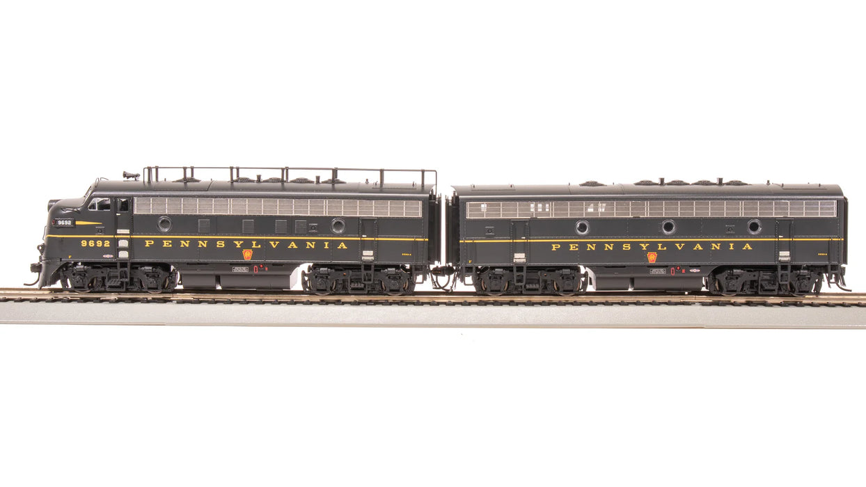 BLI 8195 HO Scale EMD F7A/B Set Pennsylvania PRR 9692A/9555B with Paragon4 DCC
