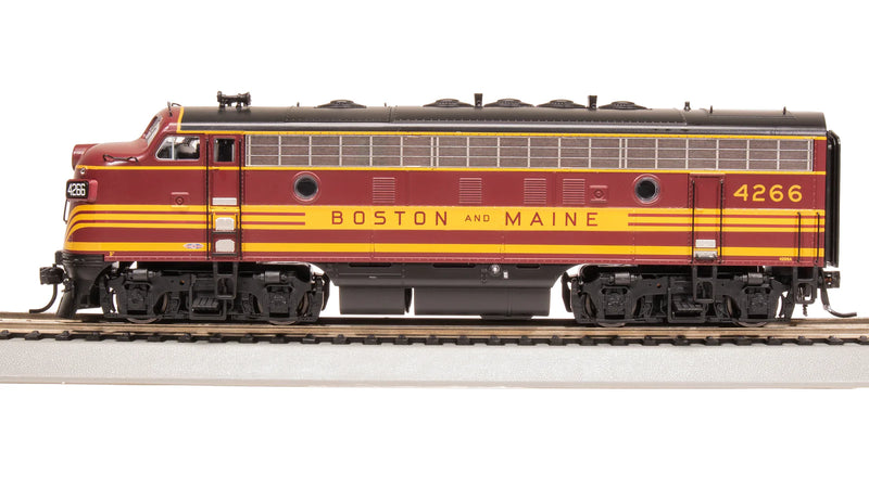 BLI 8201 HO Scale EMD F7A Boston & Maine B&M 4268 with Paragon4 DCC