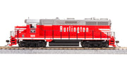 BLI 8222 HO Scale EMD GP35 Chicago, Burlington & Quincy CB&Q 989 Stealth - DC