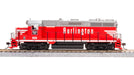 BLI 8222 HO Scale EMD GP35 Chicago, Burlington & Quincy CB&Q 989 Stealth - DC