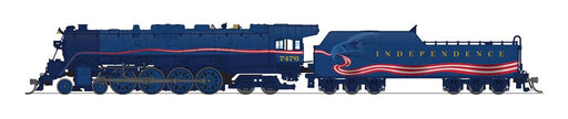 BLI 8249 N Scale 4-8-4 T1 Steam Locomotive Independence Day 7476 Stealth - DC