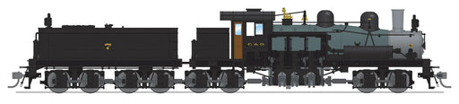 BLI 8252 HO Scale Class D 4 Truck Shay Chesapeake & Ohio (As-Delivered) C&O #7 - Stealth DC