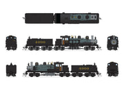 BLI 8254 HO Scale Class D 4 Truck Shay Southern (As-Delivered) #4000 - Stealth DC