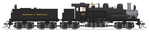 BLI 8256 HO Scale Class D 4 Truck Shay Norfolk & Western N&W #56 - Stealth DC