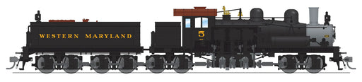 BLI 8257 HO Scale Class D 4 Truck Shay Western Maryland #5 - Stealth DC
