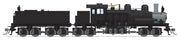 BLI 8258 HO Scale Class D 4 Truck Shay Black Unlettered - Stealth DC