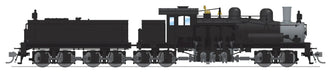 BLI 8258 HO Scale Class D 4 Truck Shay Black Unlettered - Stealth DC