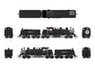 BLI 8262 HO Scale Class D 4 Truck Shay Red River Lumber 300 - Stealth DC