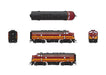BLI 8303 HO Scale EMD F7A Boston & Maine B&M 4268 Stealth - DC