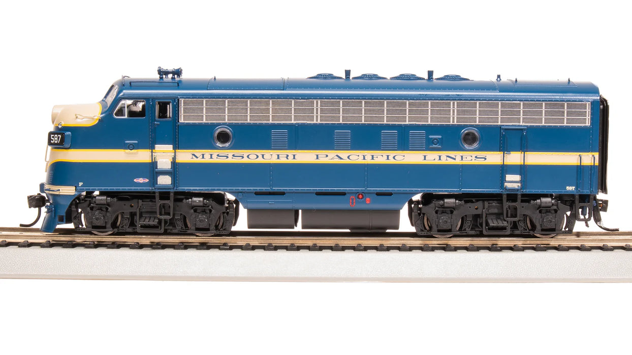 BLI 8310 HO Scale EMD F7A Missouri Pacific MP 587 Stealth - DC