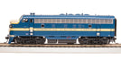 BLI 8310 HO Scale EMD F7A Missouri Pacific MP 587 Stealth - DC