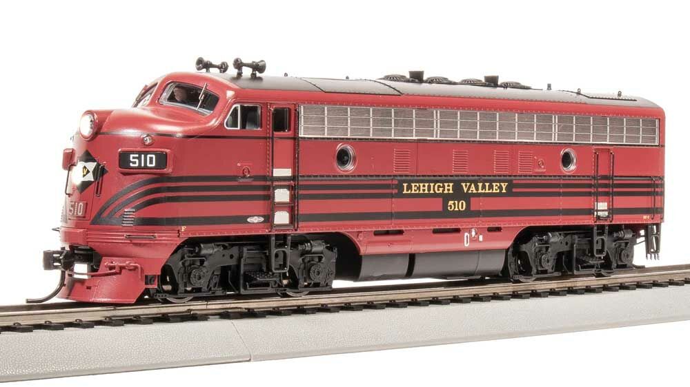 BLI 8336 HO Scale EMD F3A Lehigh Valley LV 512 Stealth - DC