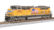 BLI 8427 N Scale EMD SD70ACe Diesel Union Pacific UP 8356 Paragon4 (Large US Flag Scheme)