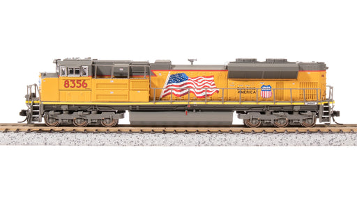 BLI 8427 N Scale EMD SD70ACe Diesel Union Pacific UP 8356 Paragon4 (Large US Flag Scheme)
