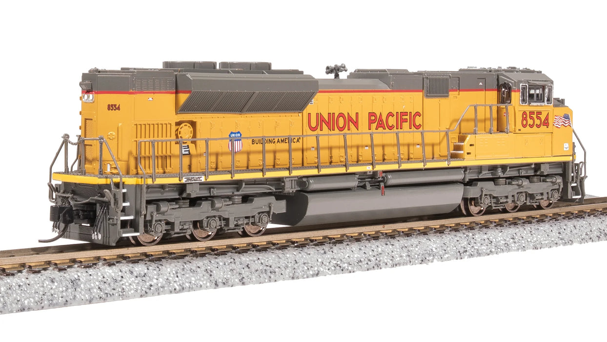BLI 8429 N Scale EMD SD70ACe Diesel Union Pacific UP 8554 Paragon4 (2023 Small US Flag Scheme)