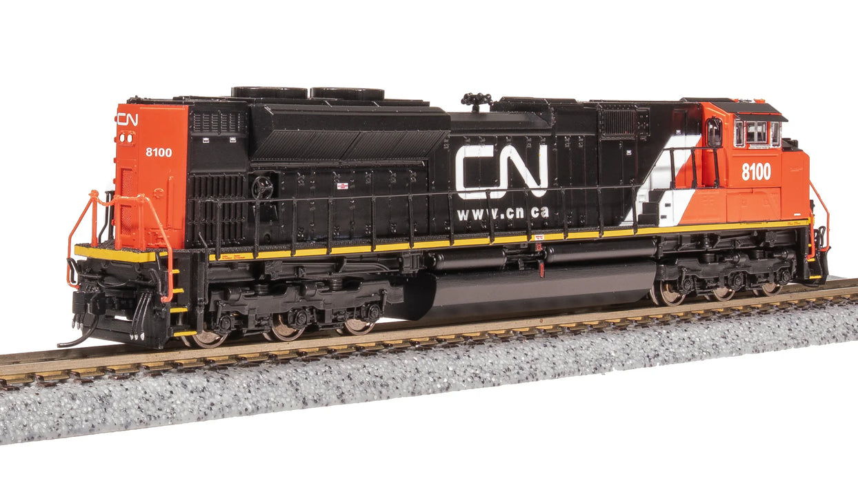 BLI 8414 N Scale EMD SD70ACe Diesel Canadian National CN 8100 Paragon4