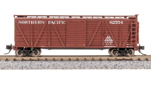 BLI 8454 N Scale K7 Stock Car with Cattle Sounds Northern Pacific NP 82554