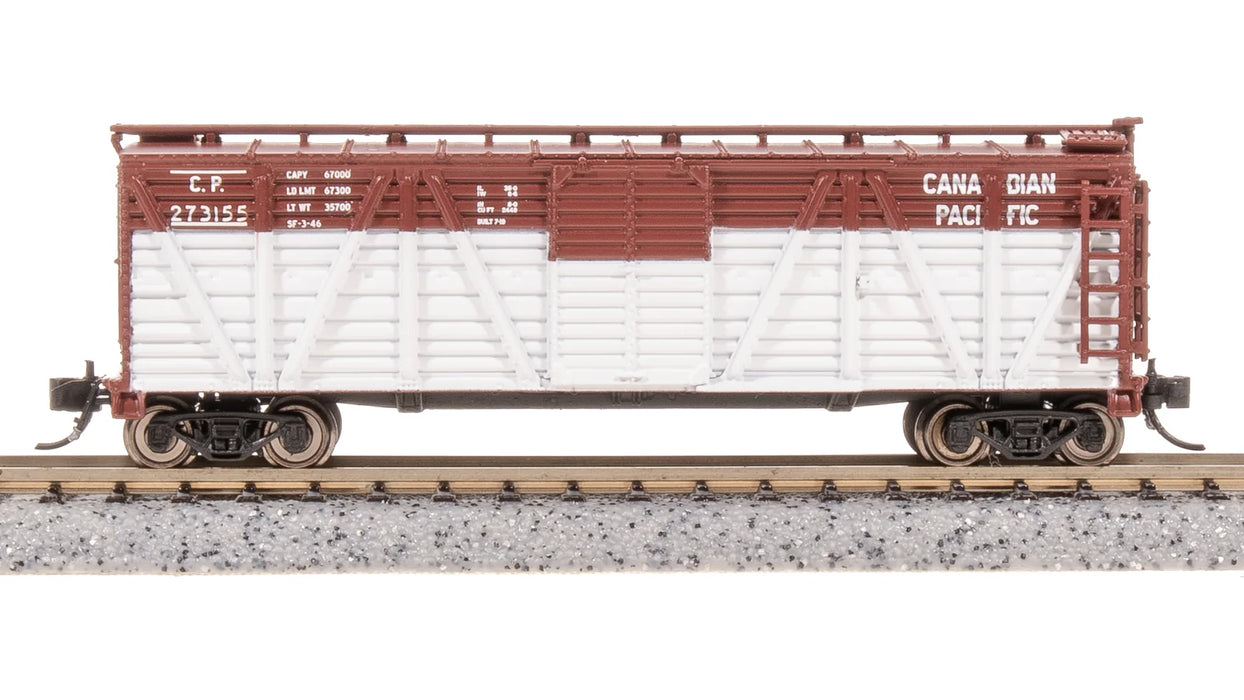 BLI 8467 N Scale K7 Stock Car with Sheep Sounds Canadian Pacific CP 273498