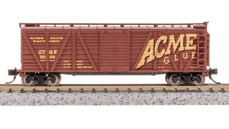 BLI 8471 N Scale K7 Stock Car with Horse Sounds Acme Glue Factory