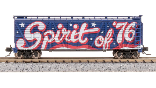 BLI 8472 N Scale K7 Stock Car with Patriotic Music Spirit of 76 Independence