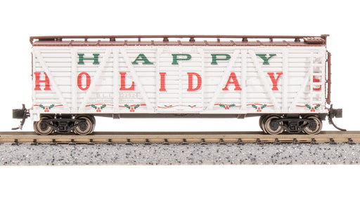 BLI 8475 N Scale K7 Stock Car with Holiday Sounds Happy Holidays