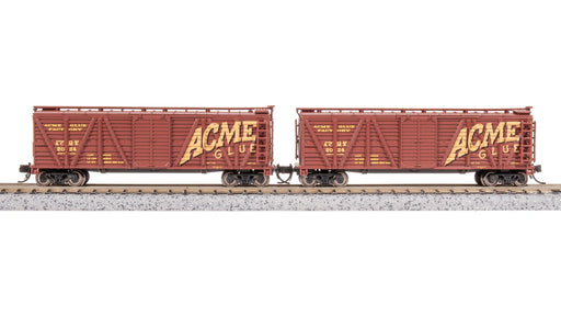 BLI 8487 N Scale K7 Stock Car Acme Glue Factory (2 Pack)