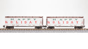 BLI 8489 N Scale K7 Stock Car Happy Holidays (2 Pack)