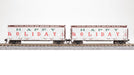 BLI 8489 N Scale K7 Stock Car Happy Holidays (2 Pack)