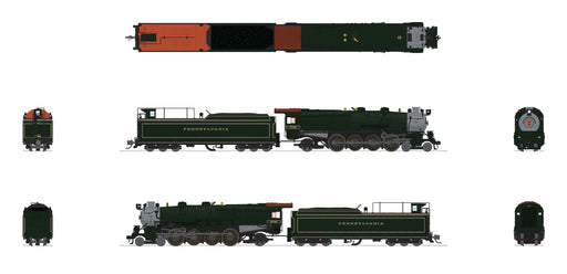 BLI 8518 N Scale M1b 4-8-2 Steam Loco Pennsylvania "Passenger Scheme" PRR 6762 Paragon4 (Sound/DC/DCC)