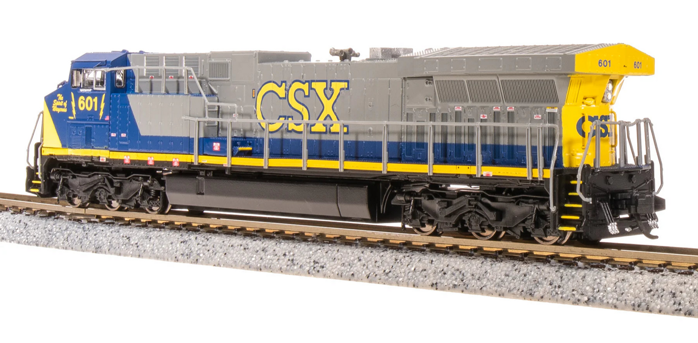 BLI 8572 N Scale GE AC6000 Diesel CSX 601 Paragon4 (YN2 Paint)