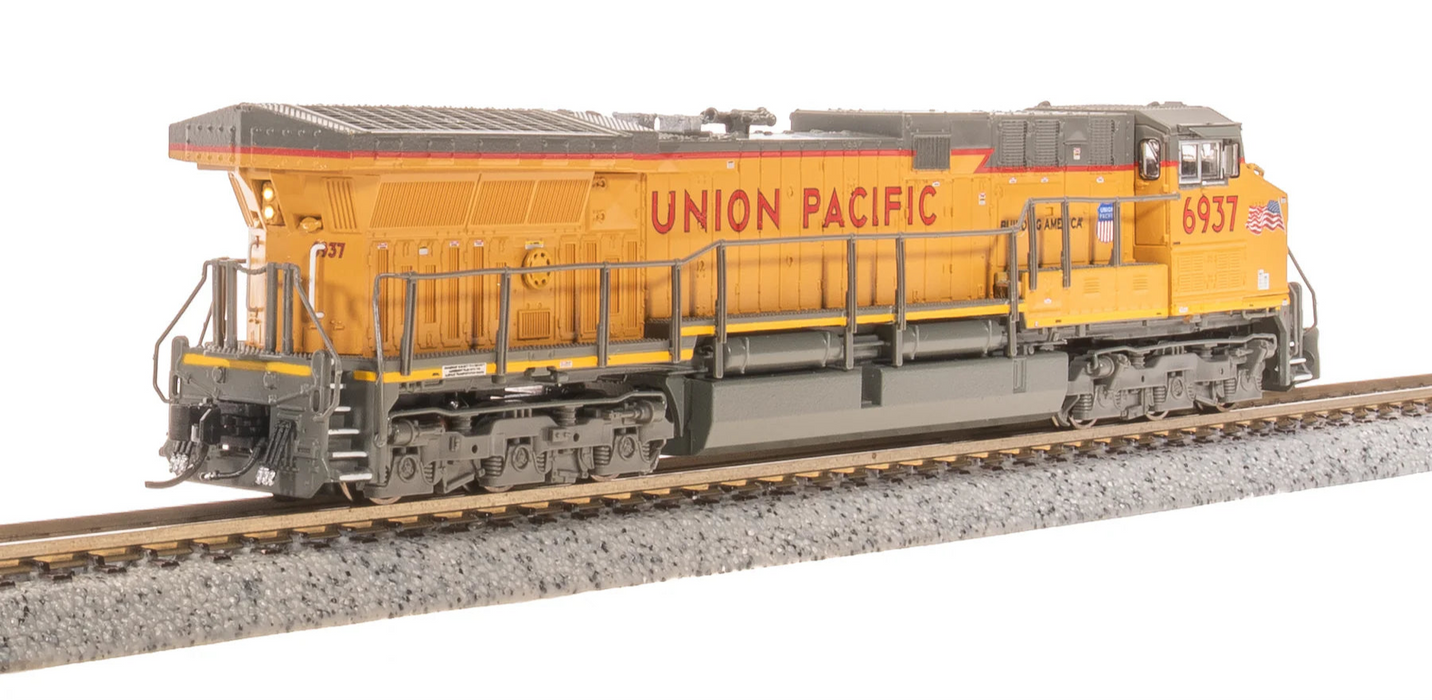 BLI 8582 N Scale GE AC6000 Diesel Union Pacific UP 6937 Paragon4 (2022 Small Flag Scheme)