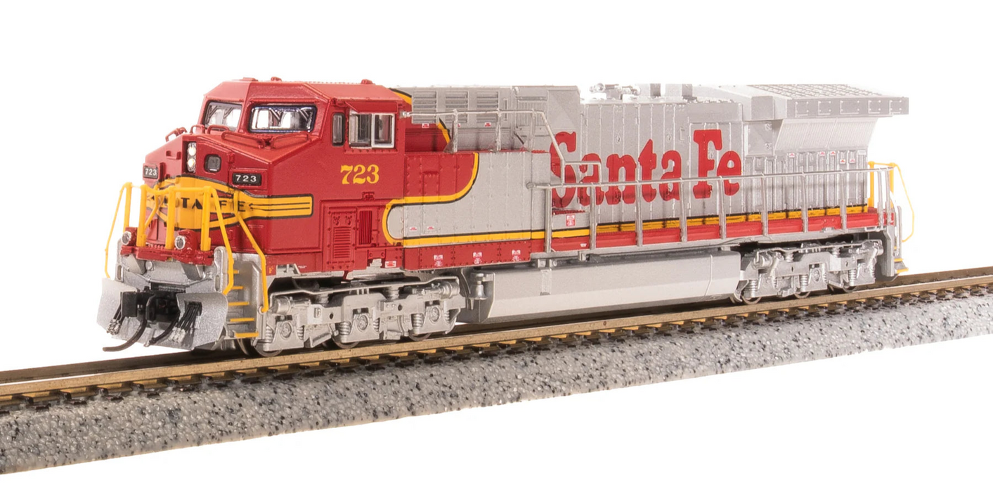 BLI 8586 N Scale GE AC6000 Diesel Santa Fe ATSF 723 Paragon4 (Fantasy Warbonnet)