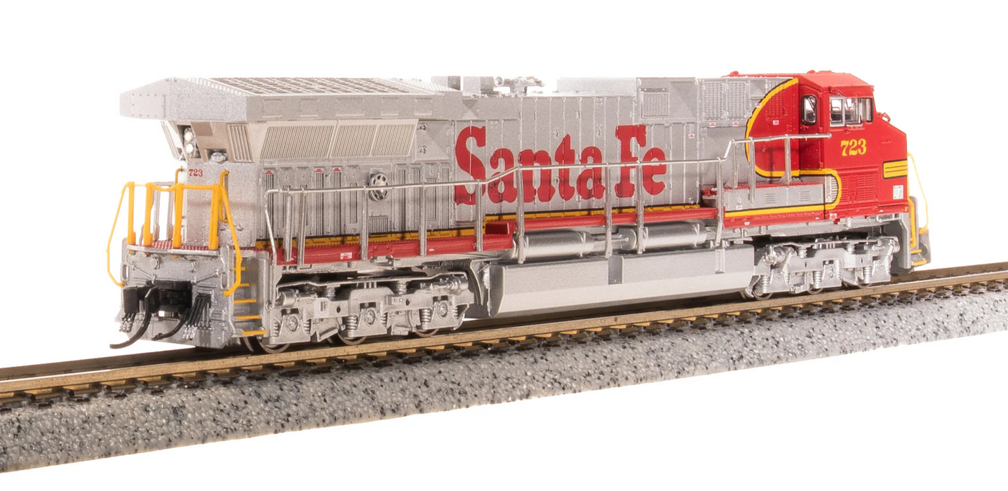 BLI 8586 N Scale GE AC6000 Diesel Santa Fe ATSF 723 Paragon4 (Fantasy Warbonnet)