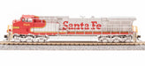 BLI 8586 N Scale GE AC6000 Diesel Santa Fe ATSF 723 Paragon4 (Fantasy Warbonnet)