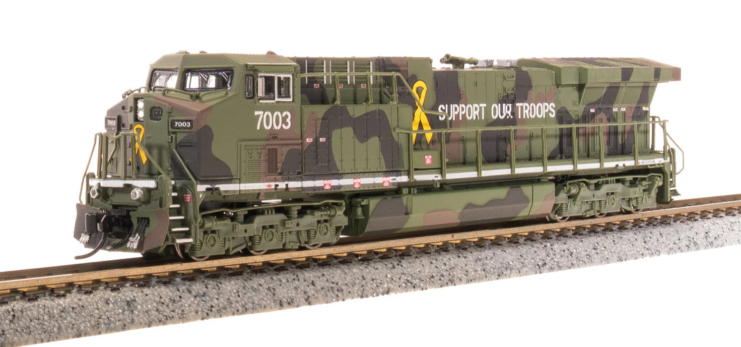 BLI 8587 N Scale GE AC6000 Diesel Support Our Troops #7003 Paragon4