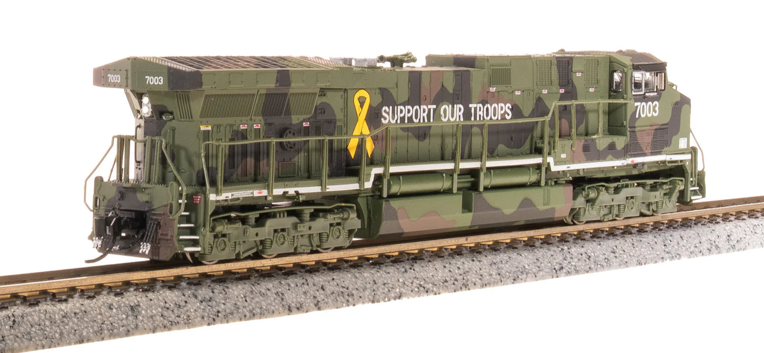BLI 8587 N Scale GE AC6000 Diesel Support Our Troops #7003 Paragon4