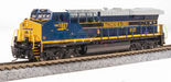 BLI 8619 N Scale GE ES44AC Diesel CSX 1827 Paragon4 (Baltimore & Ohio Heritage)