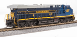 BLI 8619 N Scale GE ES44AC Diesel CSX 1827 Paragon4 (Baltimore & Ohio Heritage)