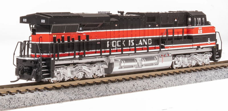 BLI 8622 N Scale GE ES44AC Diesel Iowa Interstate IAIS 513 Paragon4 (Rock Island Heritage)