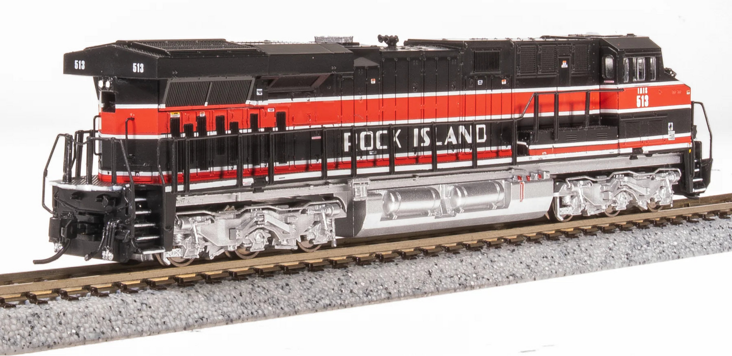 BLI 8622 N Scale GE ES44AC Diesel Iowa Interstate IAIS 513 Paragon4 (Rock Island Heritage)