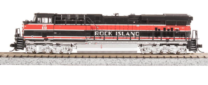 BLI 8622 N Scale GE ES44AC Diesel Iowa Interstate IAIS 513 Paragon4 (Rock Island Heritage)