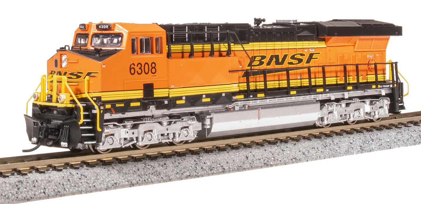 BLI 8610 N Scale GE ES44AC Diesel BNSF 6308 Paragon4 (H3 Wedge Logo)