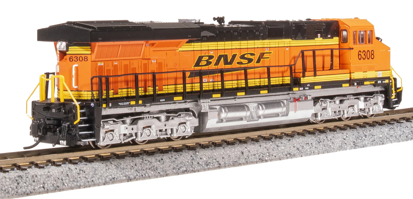 BLI 8610 N Scale GE ES44AC Diesel BNSF 6308 Paragon4 (H3 Wedge Logo)