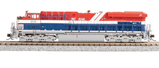 BLI 8613 N Scale GE ES44AC Diesel Canadian National CN 3115 Paragon4 (BC Rail Heritage)