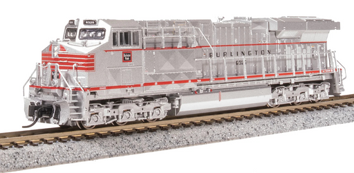 BLI 8625 N Scale GE ES44AC Diesel Burlington CB&Q 6325 Paragon4 (Fantasy Scheme)