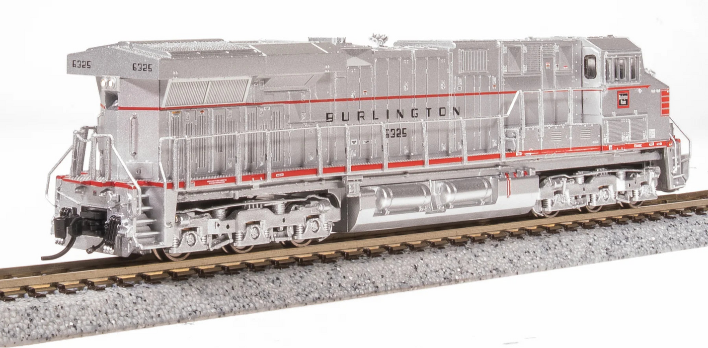 BLI 8625 N Scale GE ES44AC Diesel Burlington CB&Q 6325 Paragon4 (Fantasy Scheme)
