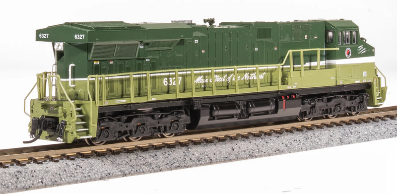 BLI 8626 N Scale GE ES44AC Diesel Northern Pacific NP 6327 Paragon4 (Loewy Fantasy Scheme)