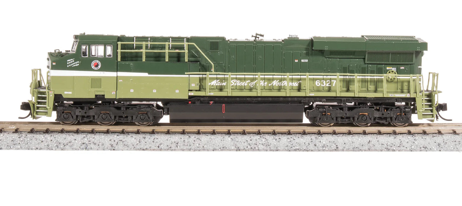 BLI 8626 N Scale GE ES44AC Diesel Northern Pacific NP 6327 Paragon4 (Loewy Fantasy Scheme)