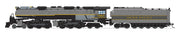 BLI 8654 N Scale 4-6-6-4 Challenger Steam Loco Union Pacific UP 3982 - Stealth DC (Greyhound / Oil Tender)